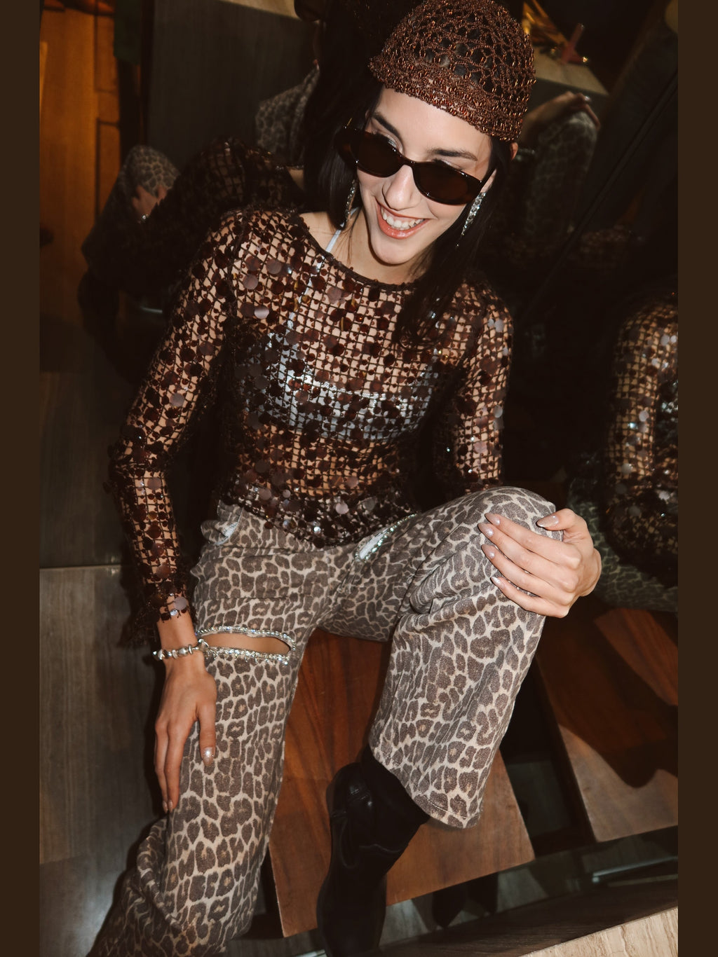 Nala Cheetah Jeans