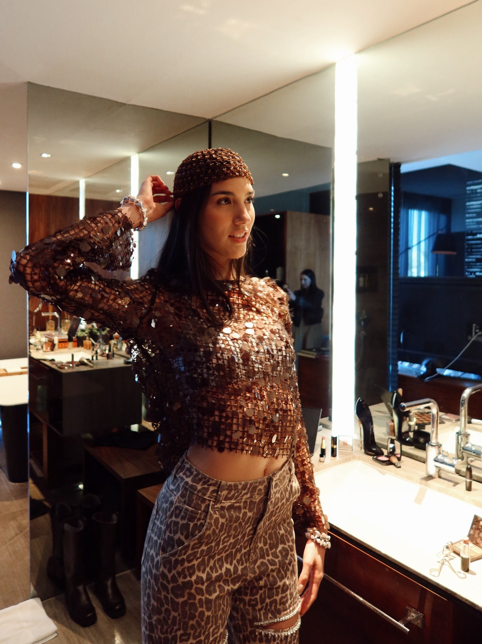 Sophie Top Brown