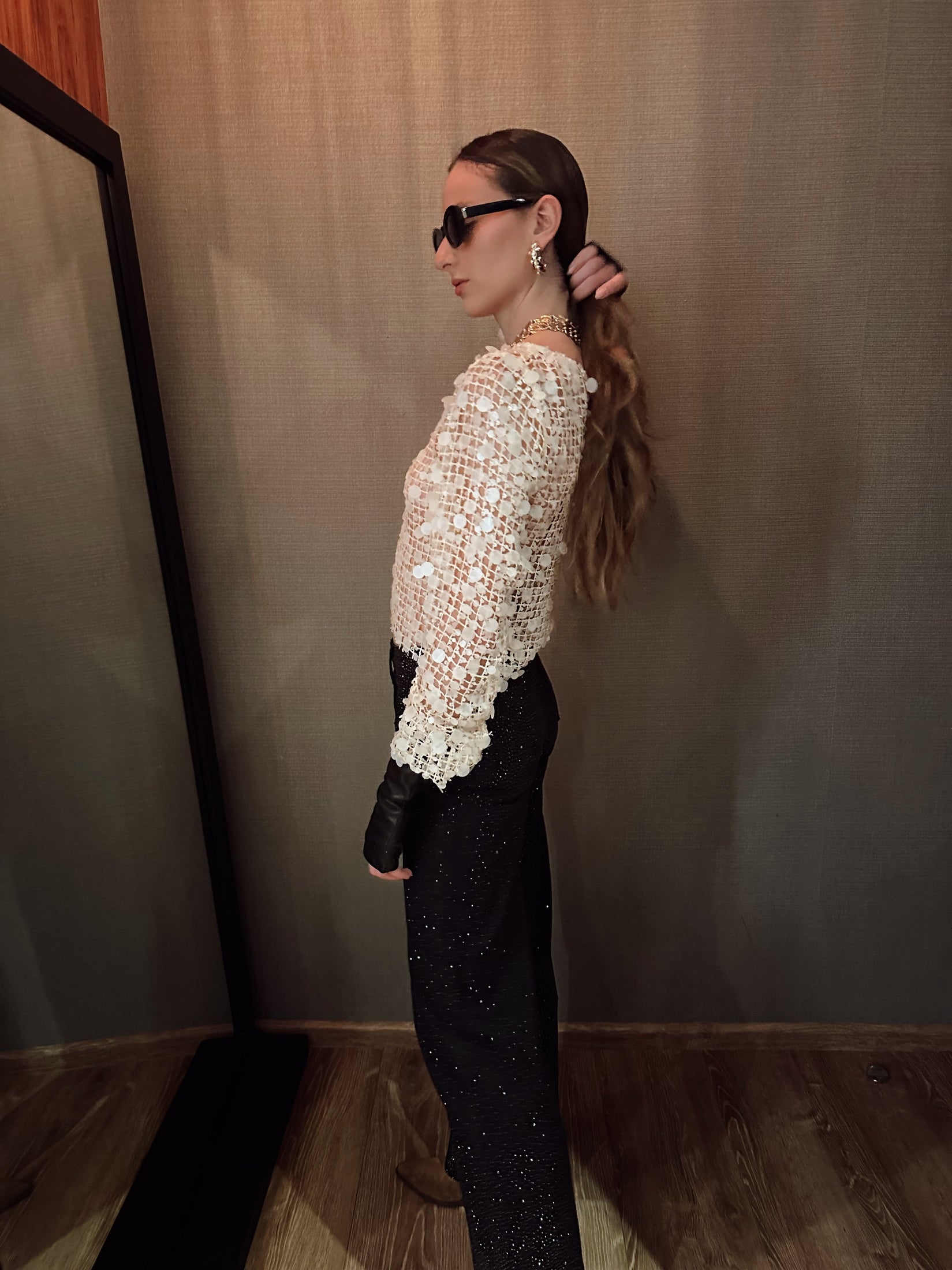 Sophie Top White