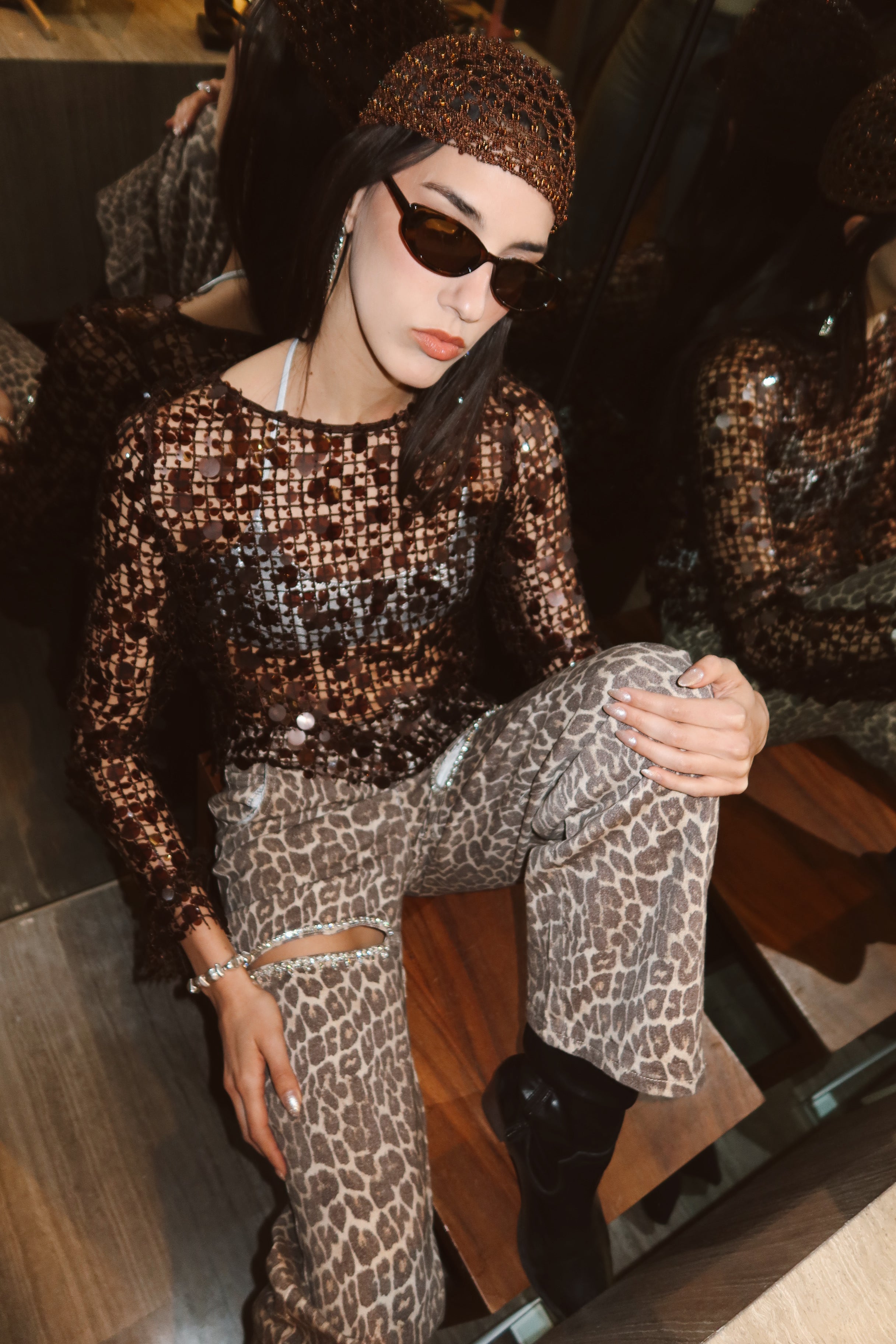 Nala Cheetah Jeans