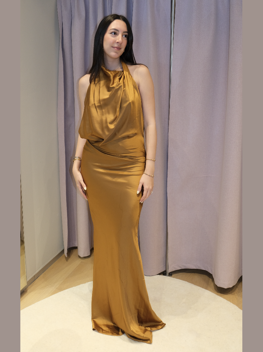Vera Mustard Dress