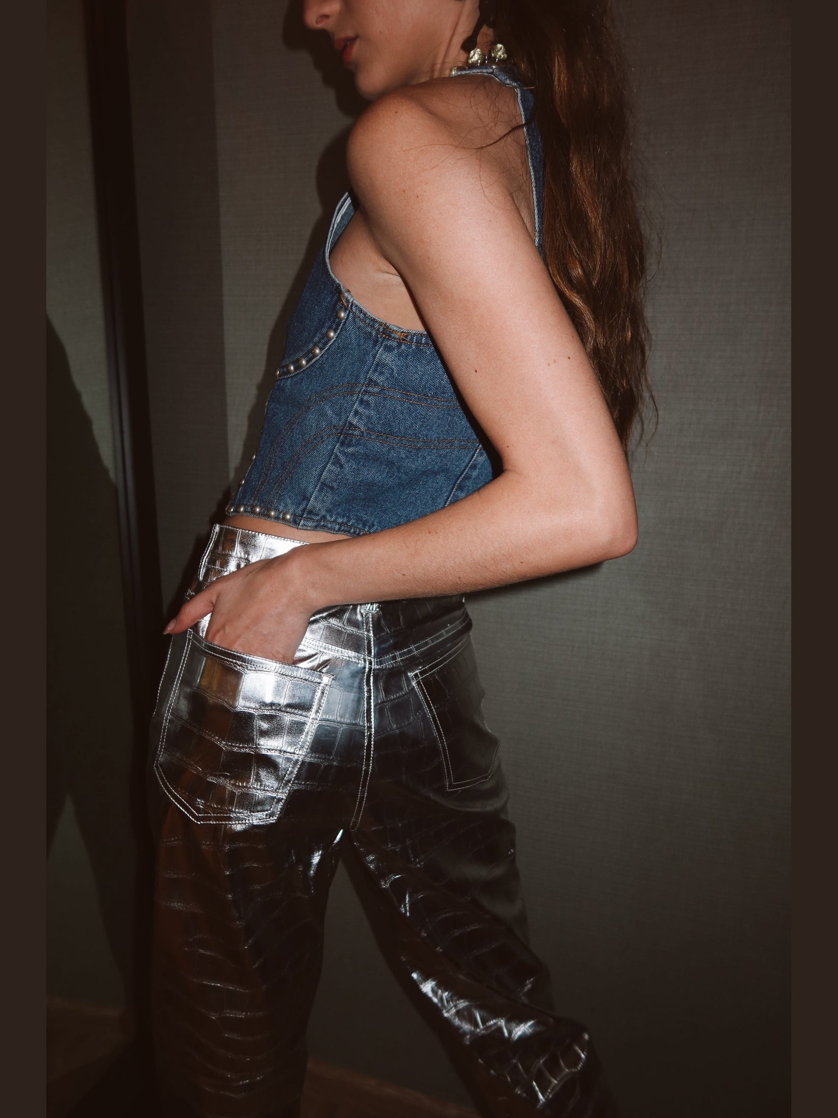 Tamarah Silver Pants