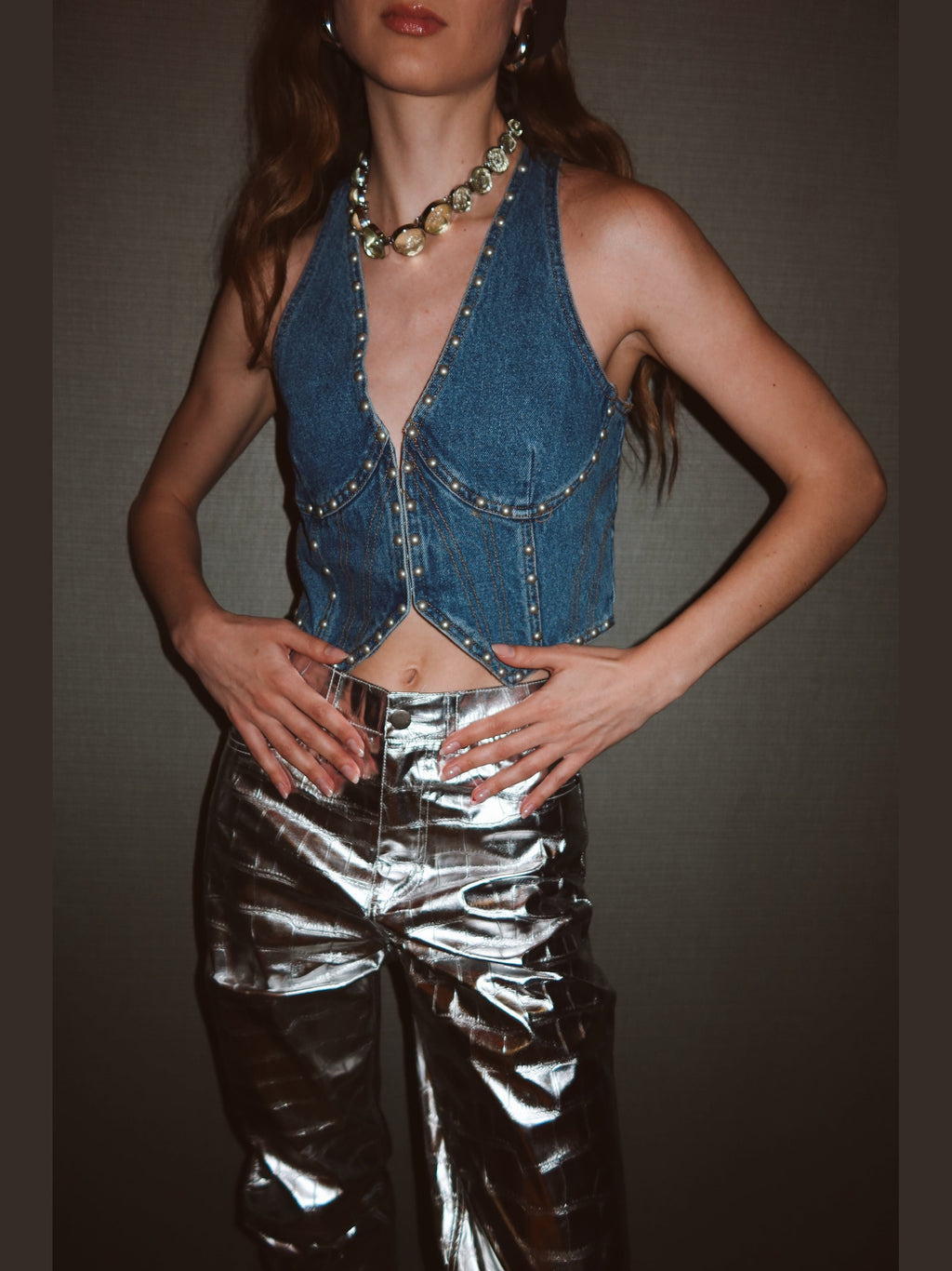 Tamarah Silver Pants