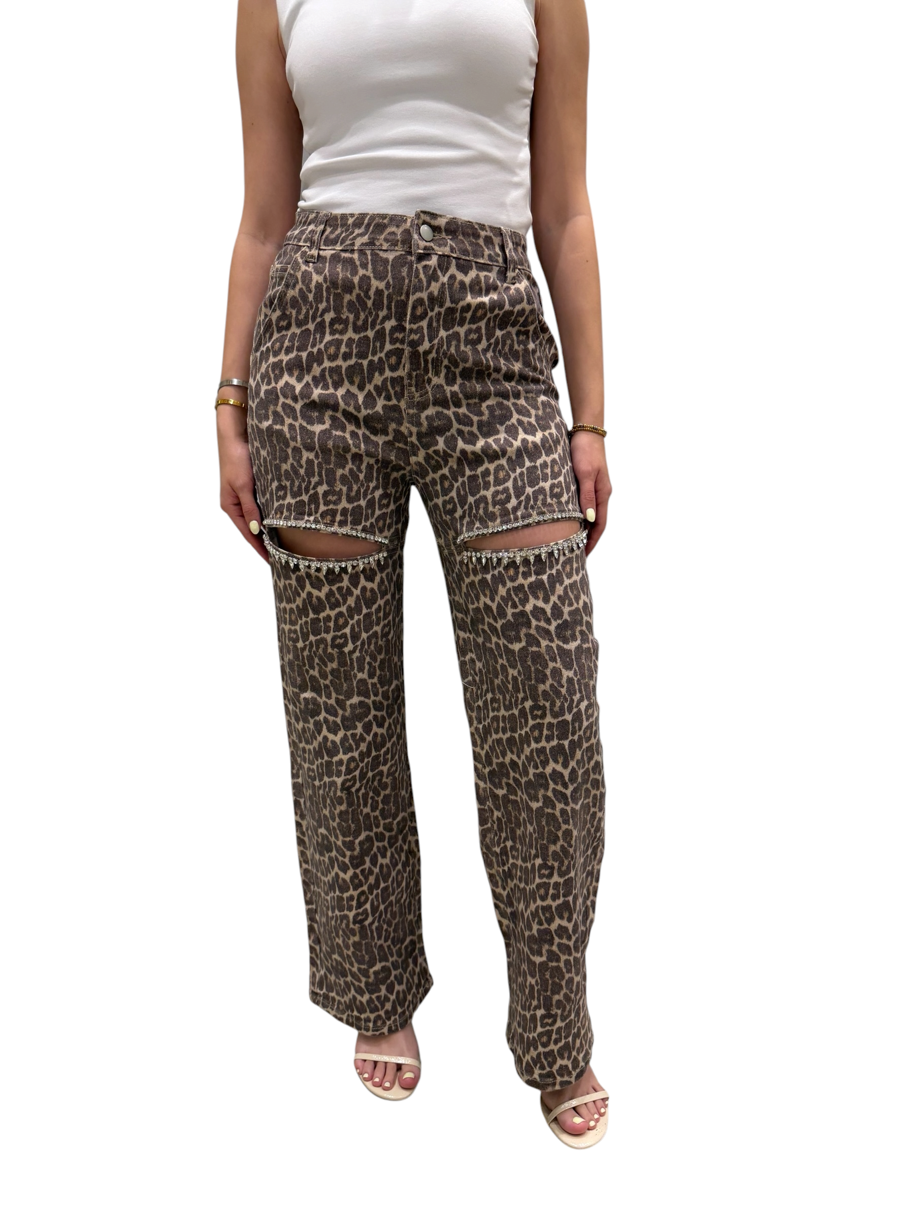 Nala Cheetah Jeans